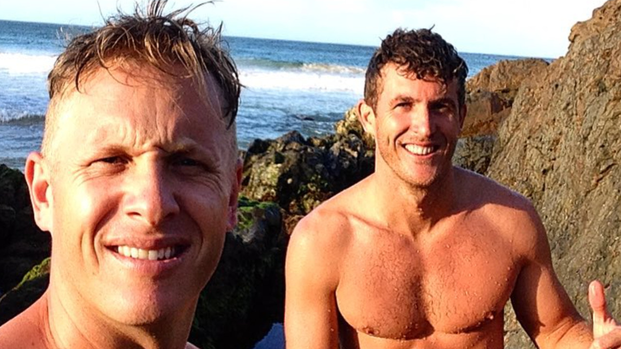 Jed Gordon (à esquerda), e Ben Gordon (à direita) em foto publicada em rede social (Foto: reprodução/Facebook)