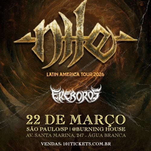 Nile retorna a São Paulo em março: egiptologia convertida em death metal técnico