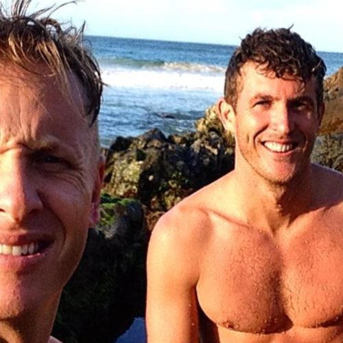 Jed Gordon (à esquerda), e Ben Gordon (à direita) em foto publicada em rede social (Foto: reprodução/Facebook)